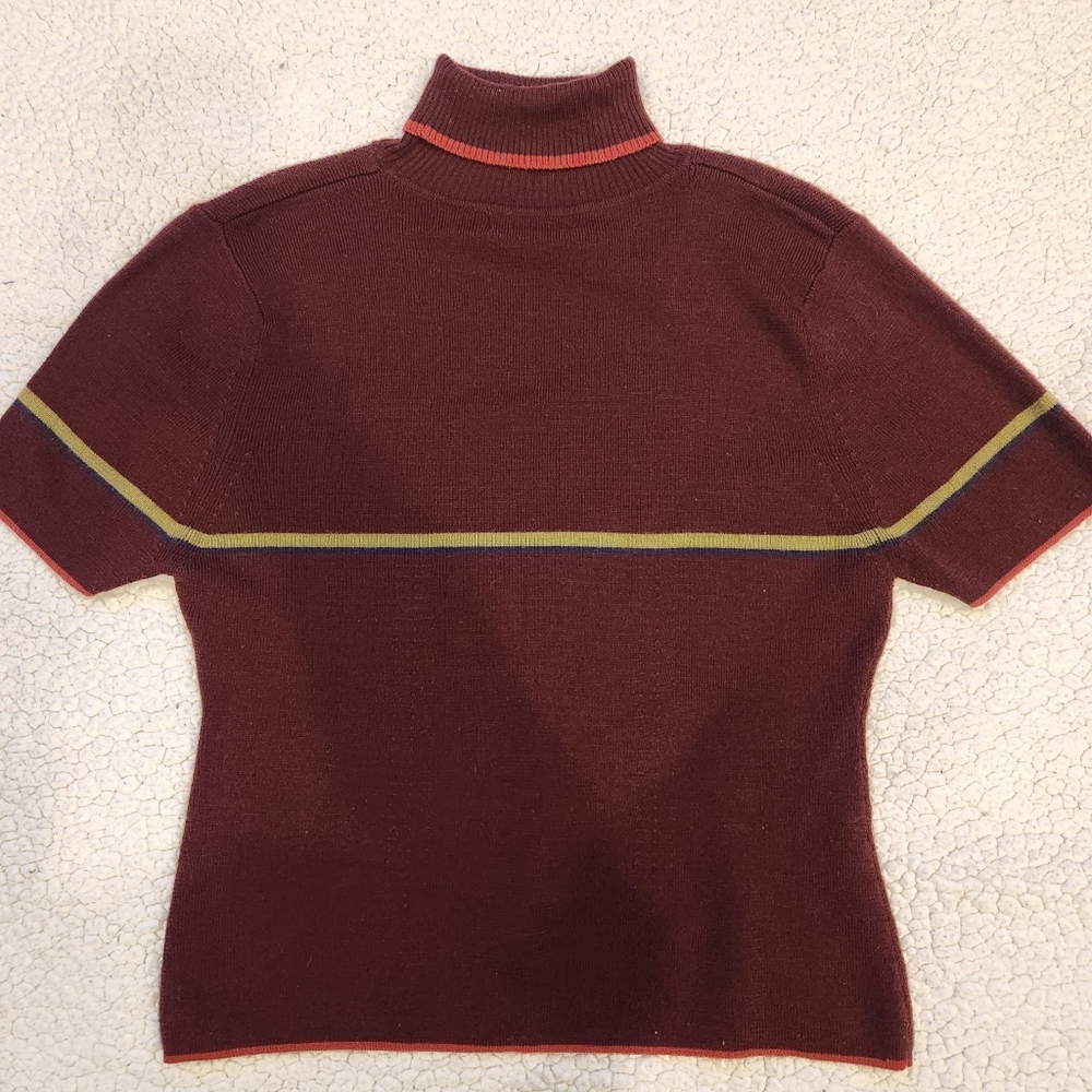 Vintage Croft and Barrow Turtleneck Short-Sleeve